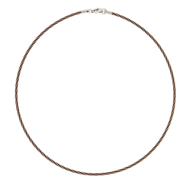 Collar Gold Rose & Negro de Acero