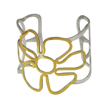 Pulsera de Flor bicolor 