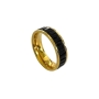 Anillo Tono Dorado y Negro thumbnail