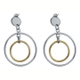Aretes circulares dos tonos thumbnail