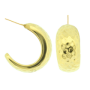 Aretes hoop media luna gold thumbnail