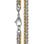Cadena de Acero, dos tonos, L= 60cm, esp= 5mm thumbnail