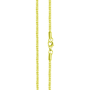 Cadena de Acero, Tono Dorado, Largo 70 cm + Ext5cm, Ancho: 1.80 mm thumbnail