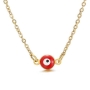 Collar Dorado de Ojo de Demonio en Acero Inoxidable thumbnail