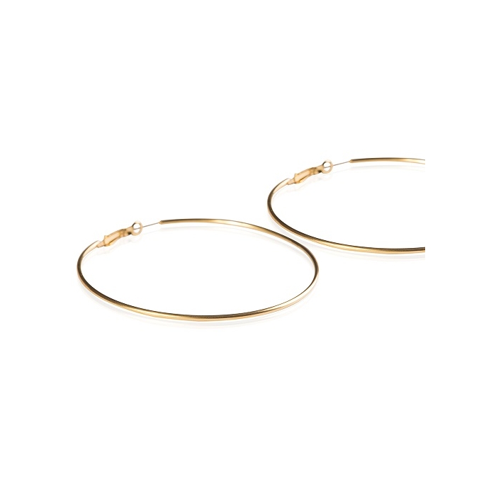 Aretes hoop Diámetro 8 cm
