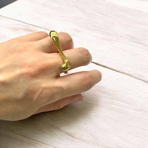 Anillo silueta larga - Flip image view